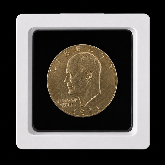 2.8 inch Square White (Small)