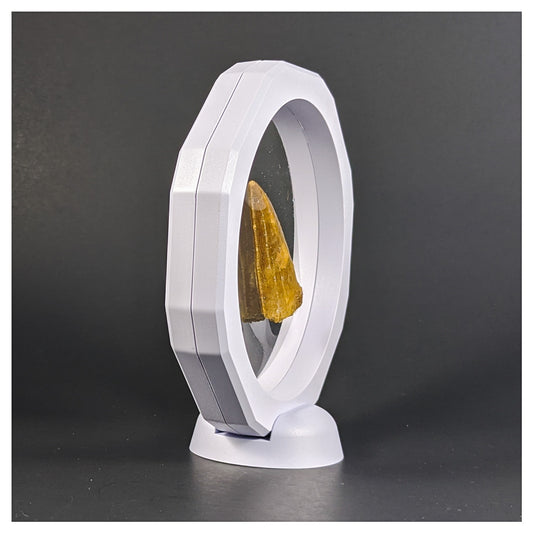 Round Multi-Function Base - Edge or Corner Stand - White