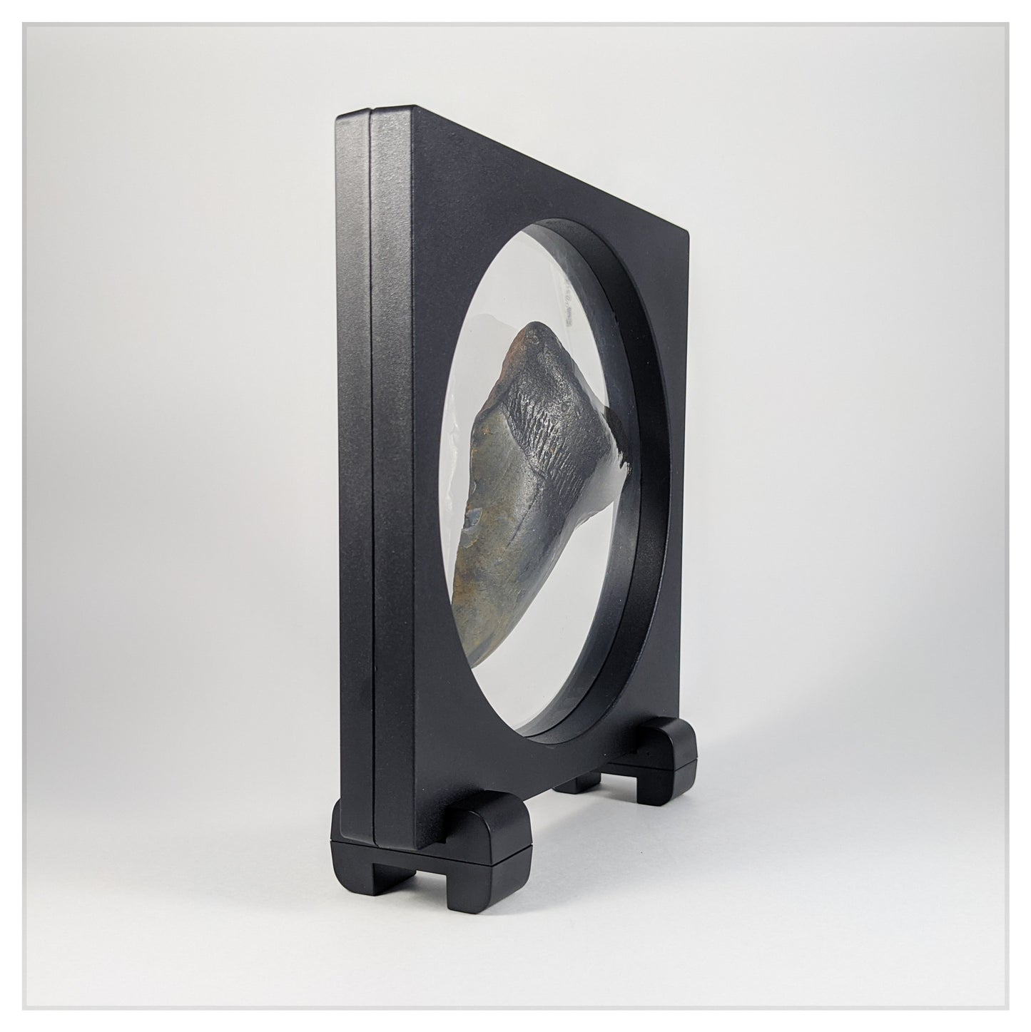 6.3 Inch Square/Circle Black