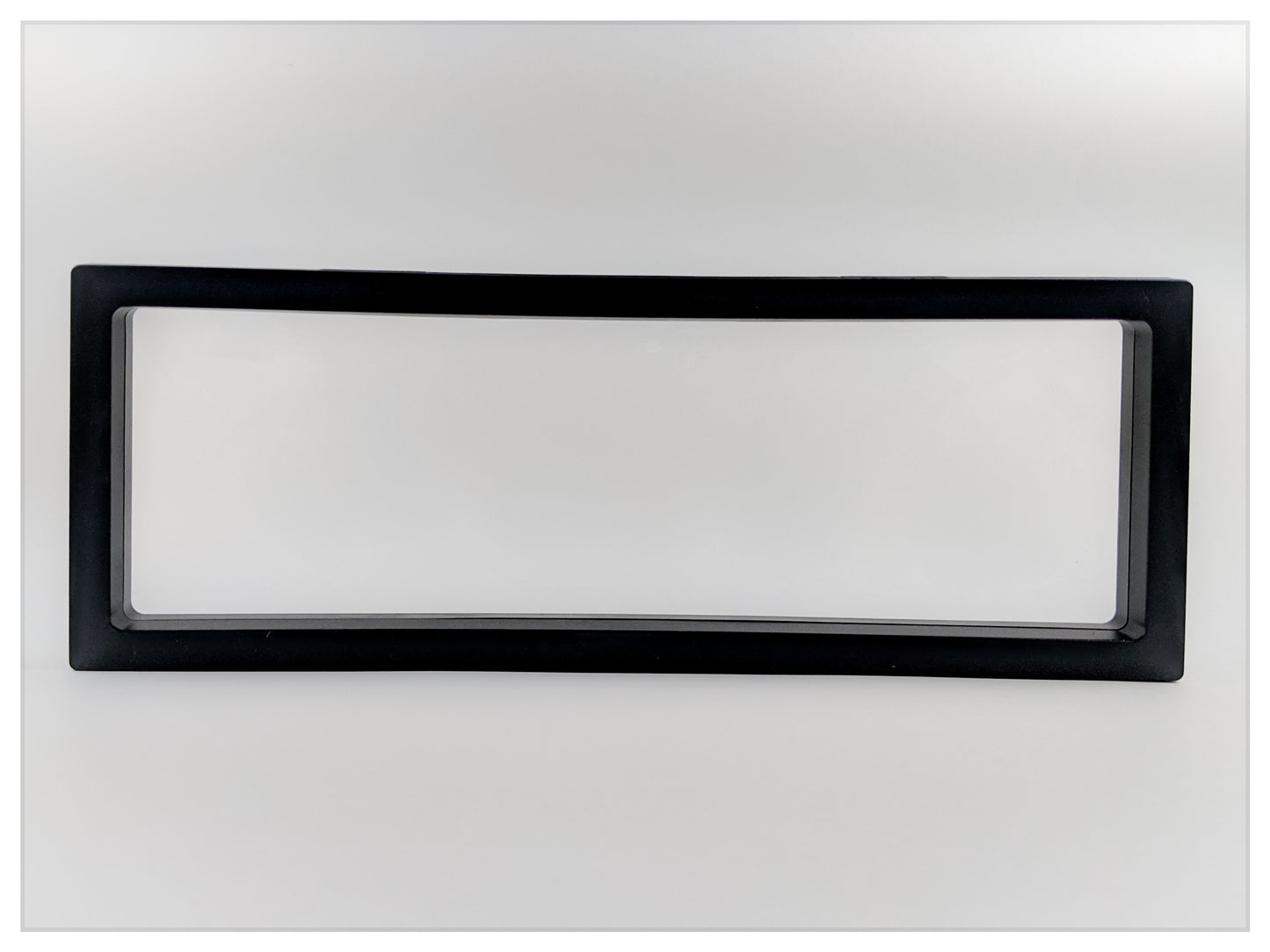 11.8" x 4.3" Rectangle Black (XL)