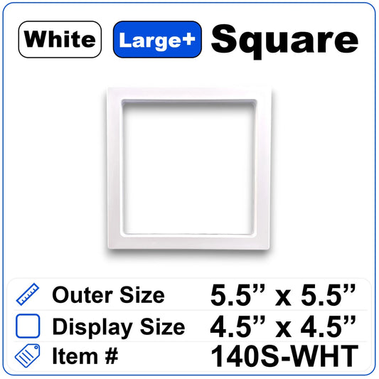 5.5 Inch Square White (Large+)