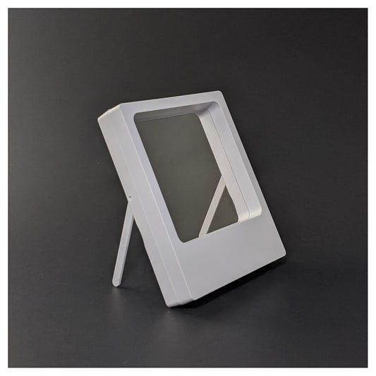 Legs - 3.5" x 4.3" - 3D Floating Frame 2-Sided Display Case - White