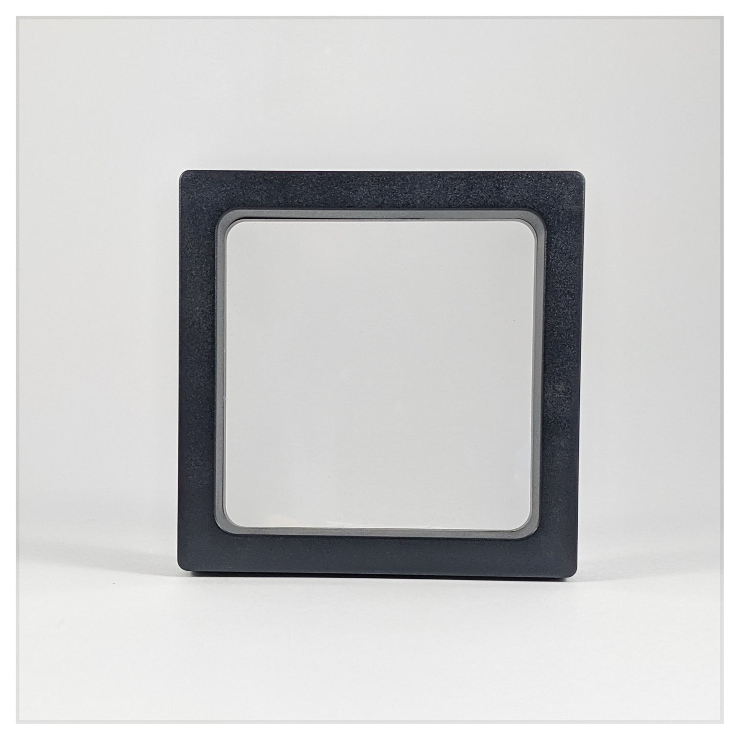 3.5 Inch Square Black (Medium)