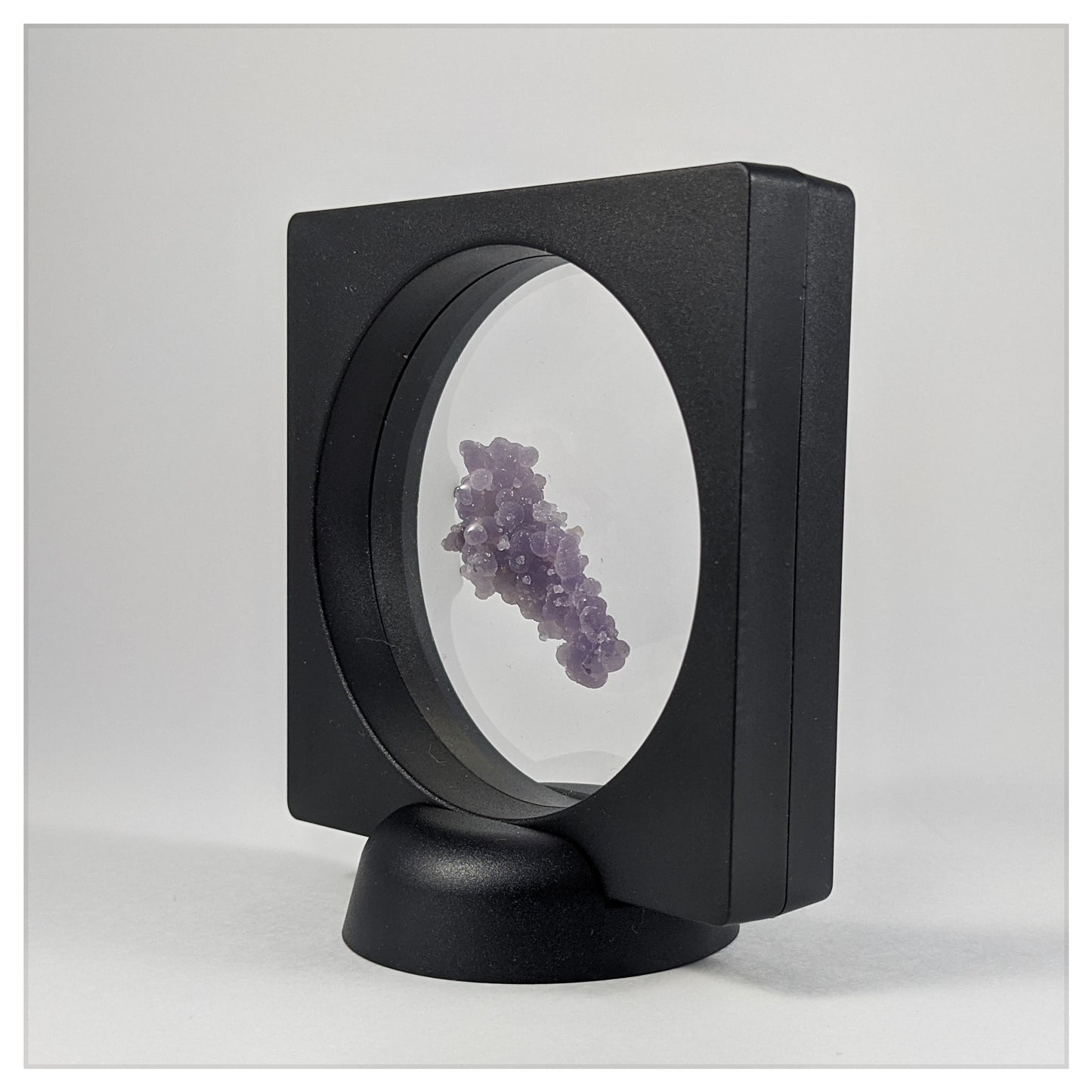 Round Multi-Function Base - Edge or Corner Stand - Black
