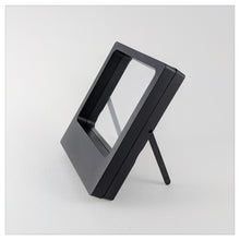 Legs - 3.5" x 4.3" - 3D Floating Frame 2-Sided Display Case - Black