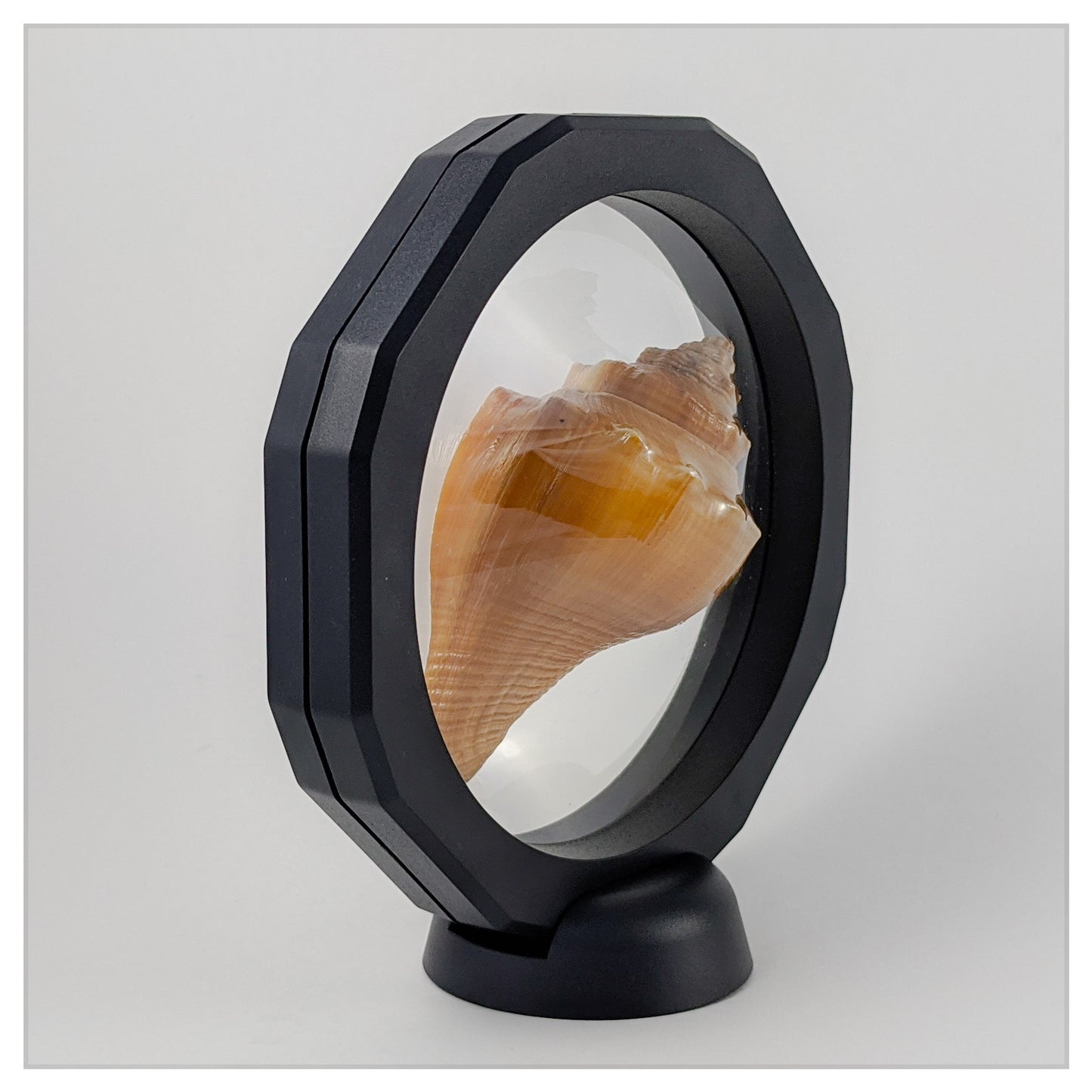 5 Inch Round Black