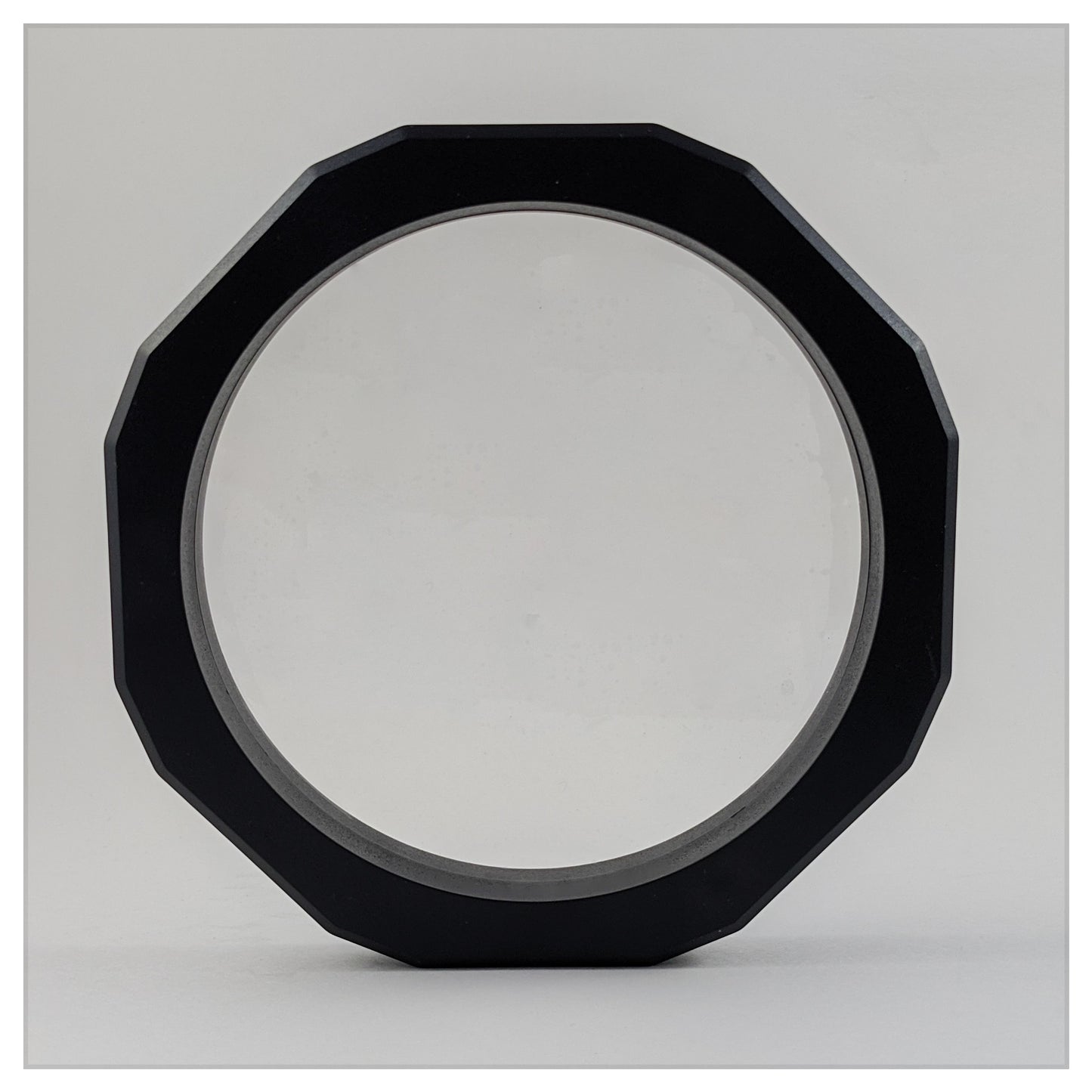 5 Inch Round Black