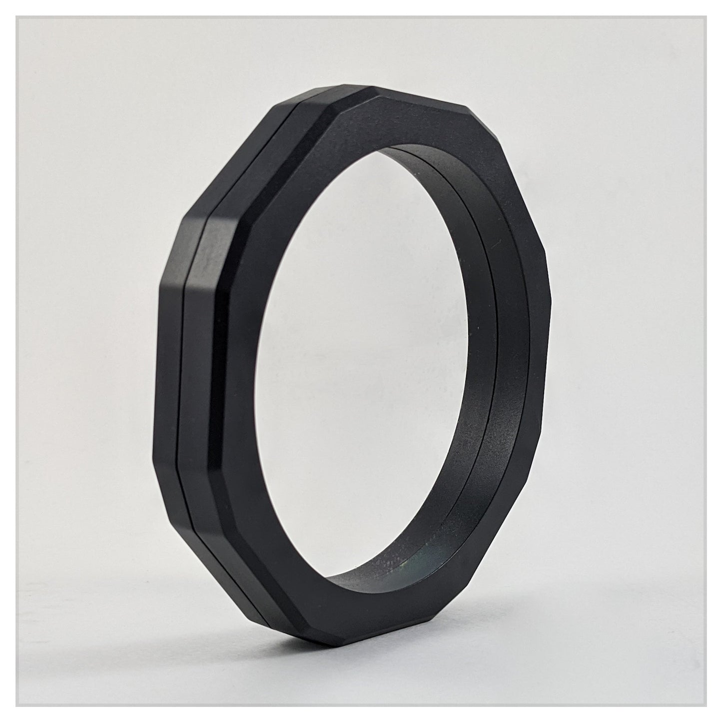 5 Inch Round Black