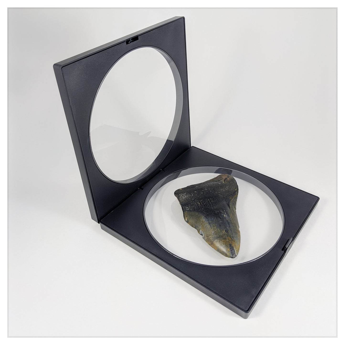 6.3 Inch Square/Circle Black