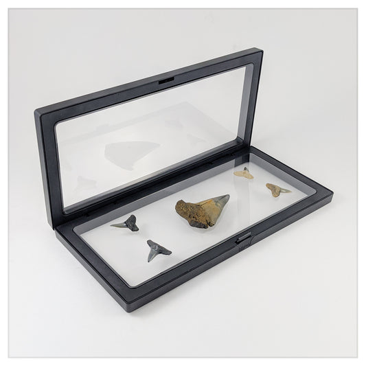 9.1" x 4.3" Rectangle Black