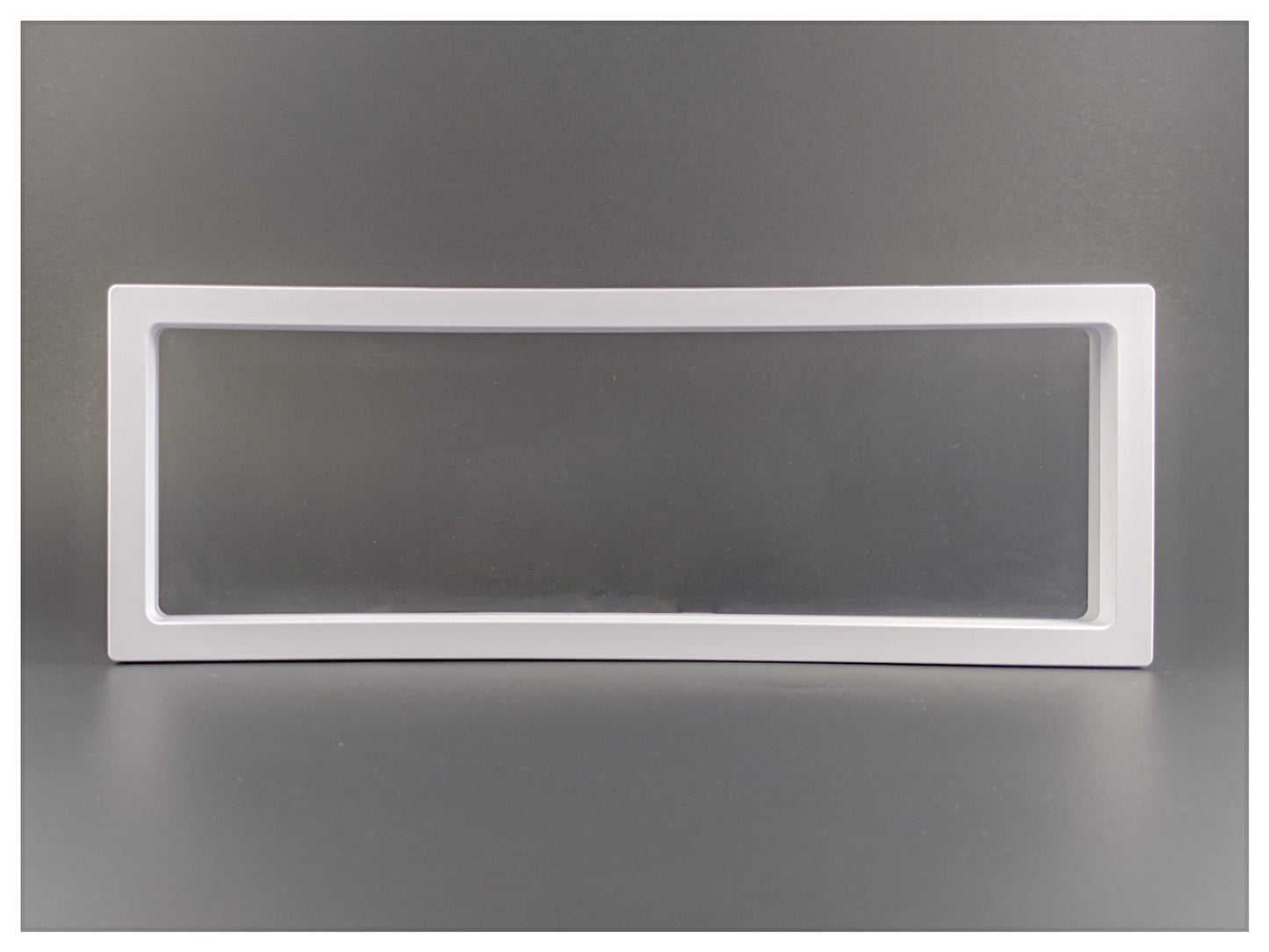 11.8" x 4.3" Rectangle White (XL)