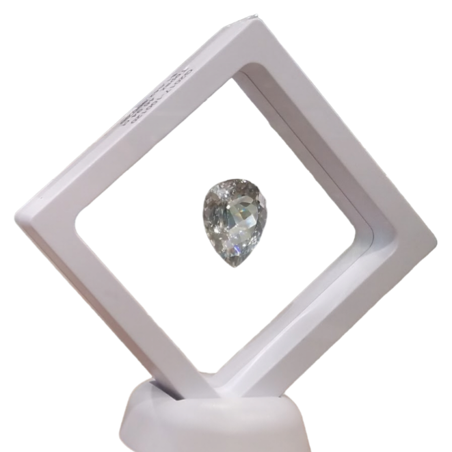 2.8 inch Square White (Small)