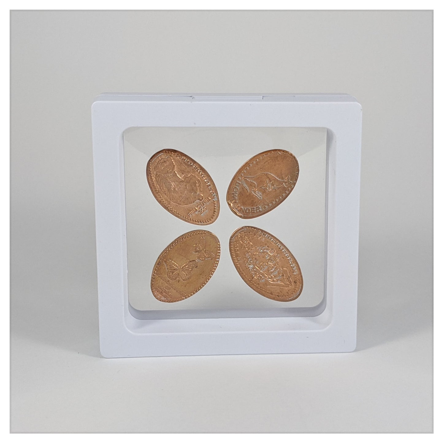 3.5 Inch Square White (Medium)