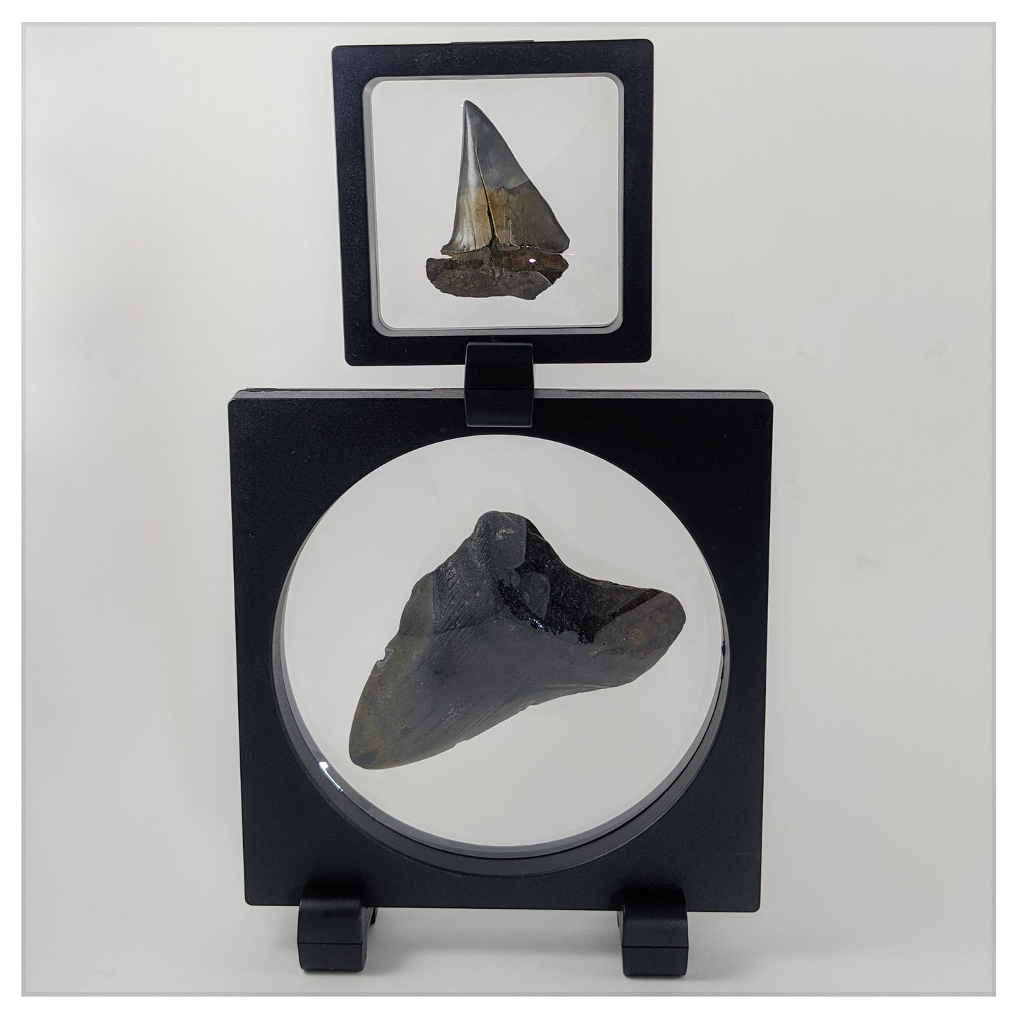 Stacking Base - Edge Stand, Stack or Connect - Black