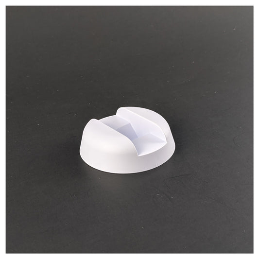 Round Multi-Function Base - Edge or Corner Stand - White